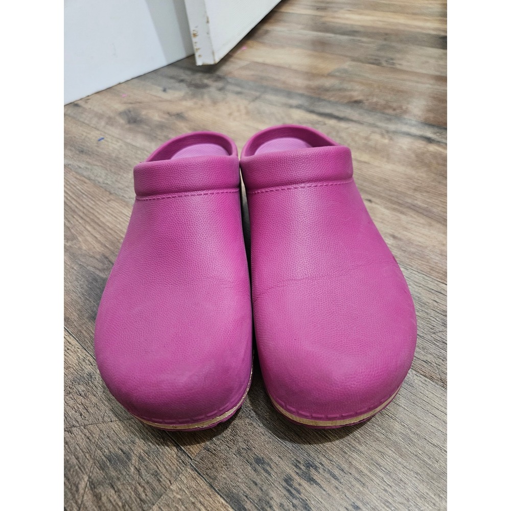 Dansko Pink Professional Clogs